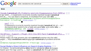 google-canonical-missing-cache